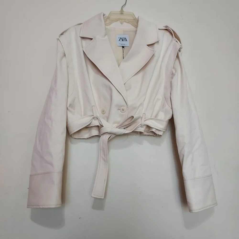 Zara Convertible Crop Cotton Jacket_12